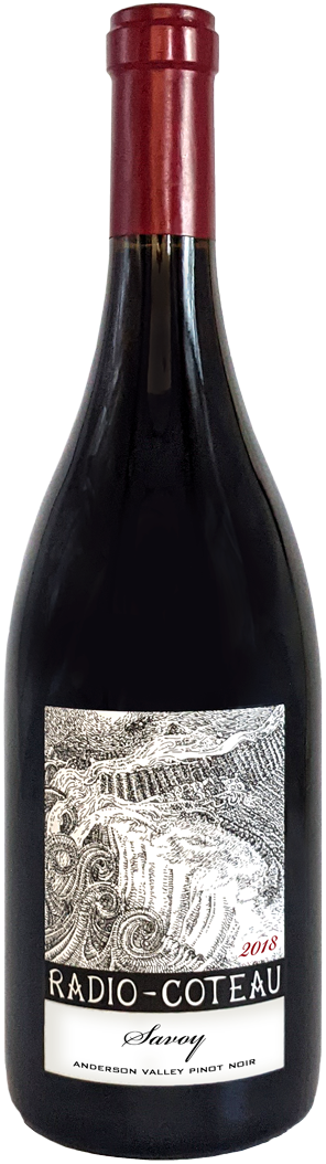 2018 Radio-Coteau Savoy Pinot bottle