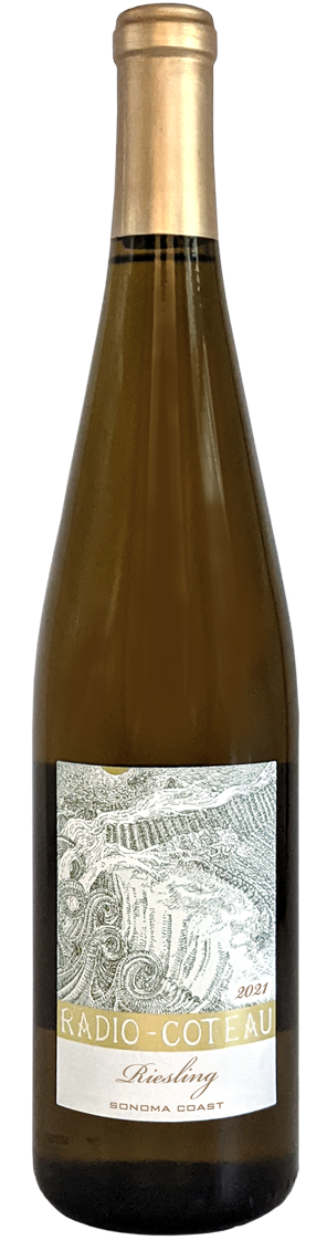 2021 Riesling bottle
