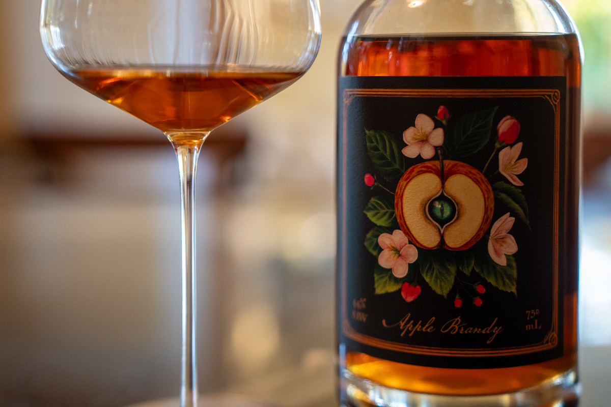 apple brandy image